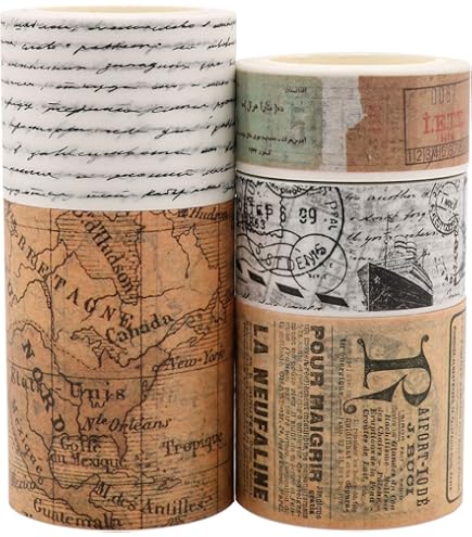 Amazon.co.jp: ZMLSED ヴィンテージワールドトラベルマップ 和紙